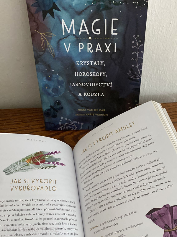 Knížka MAGIE V PRAXI KRYSTALY, HOROSKOPY, JASNOVIDECTVÍ A KOUZLA