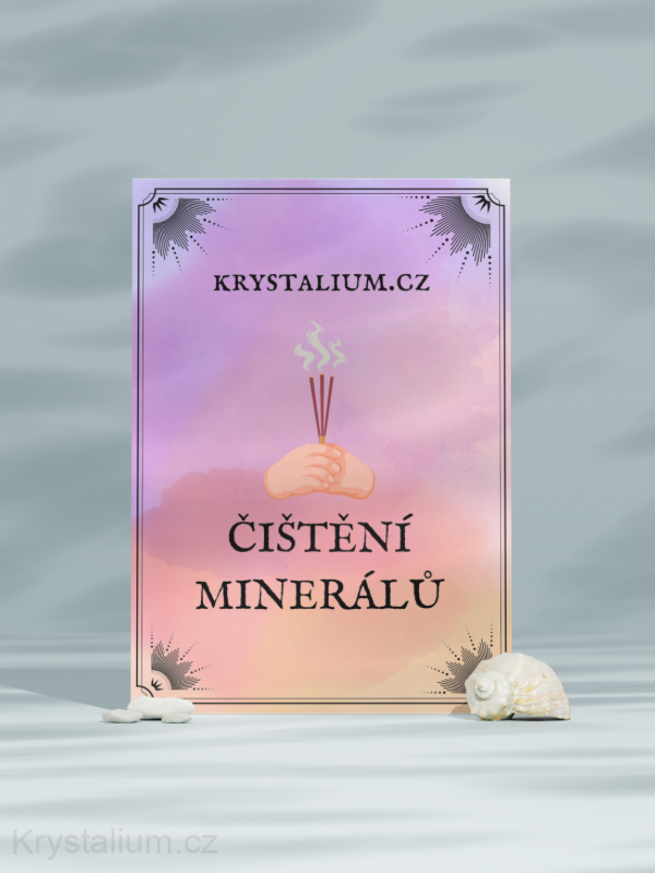 Kartička ČIŠTĚNÍ MINERÁLŮ