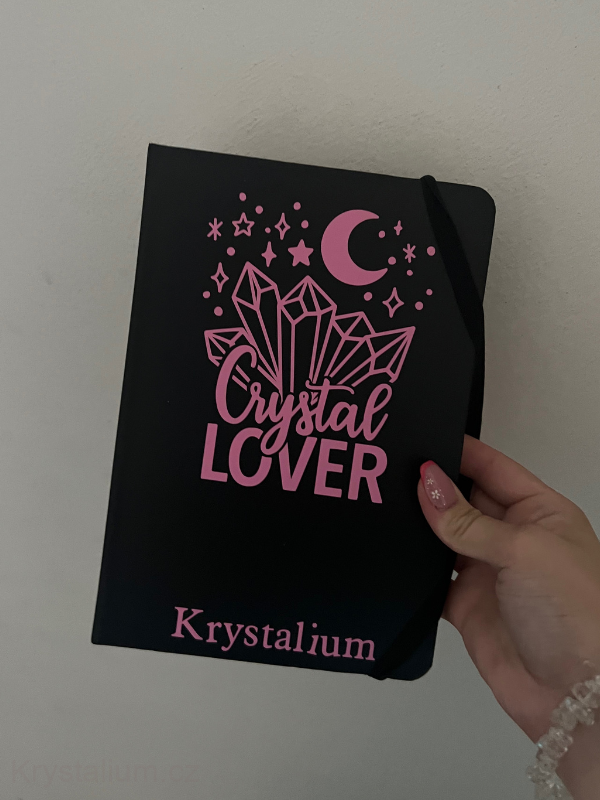 Krystalium manifestační deník - CRYSTAL LOVER
