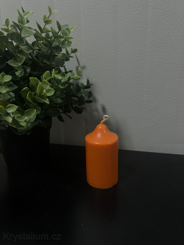 Sojová Svíčka SVÍCEN oranžová