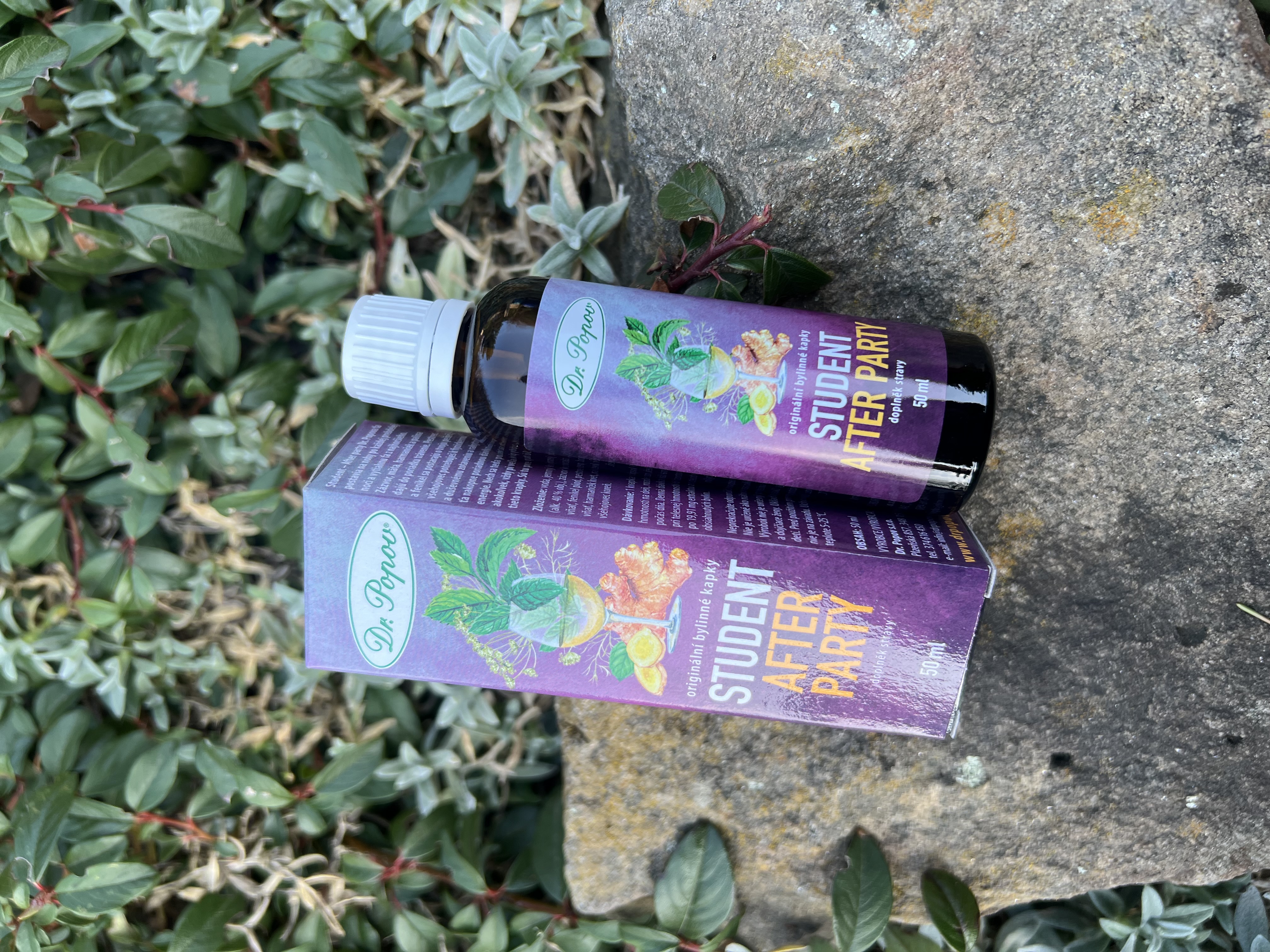 STUDENT After party, bylinné kapky, 50 ml