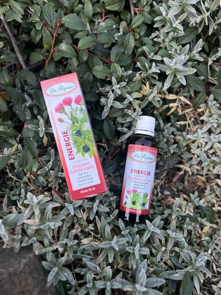 Energie, originální bylinné kapky, 50 ml
