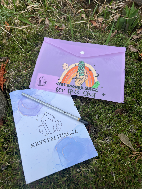 SADA desky krystalium SAGE purple