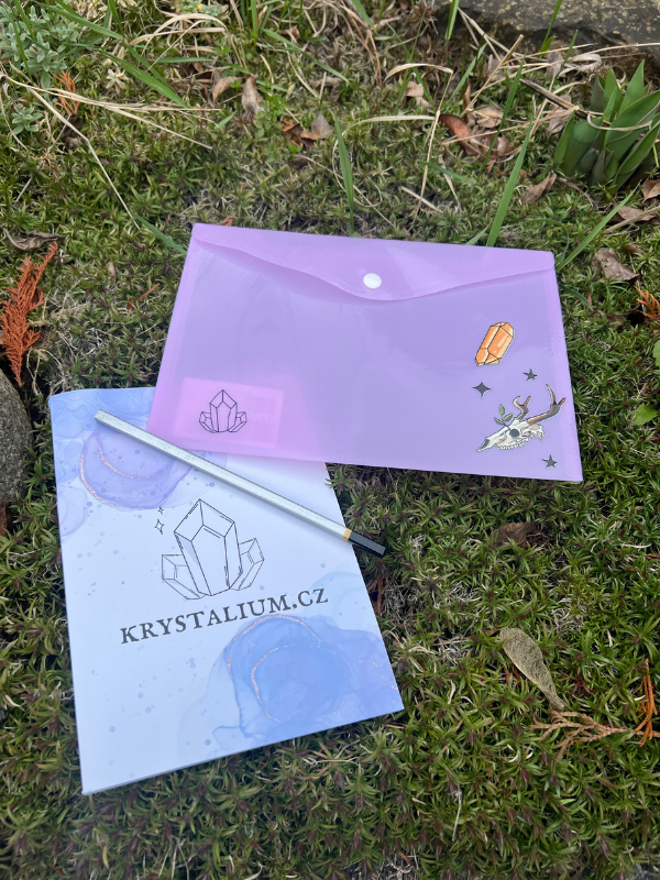 SADA desky krystalium CRYSTAL purple