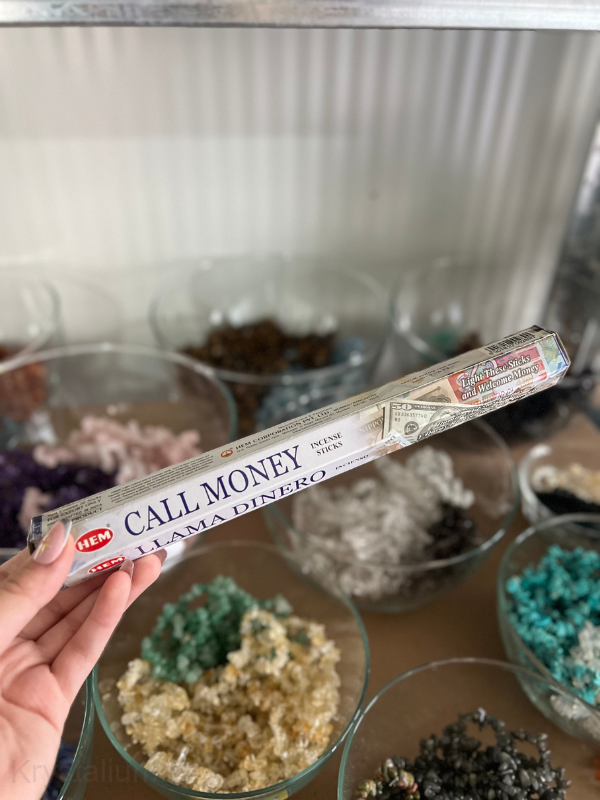 Vonné tyčinky CALL MONEY / PŘIVOLAT PENÍZE