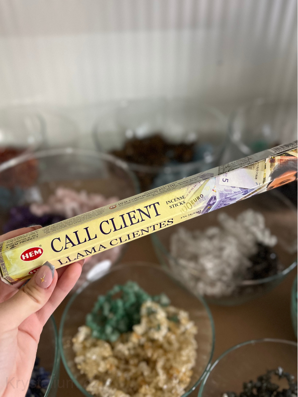 Vonné tyčinky CALL CLIENT / KLIENTI