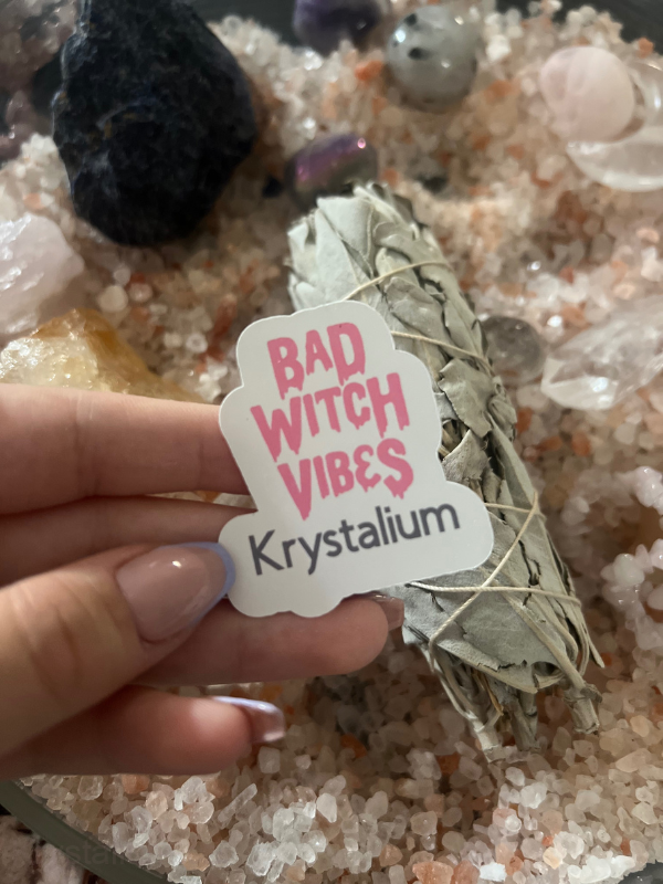 samolepka BAD WITCH VIBES