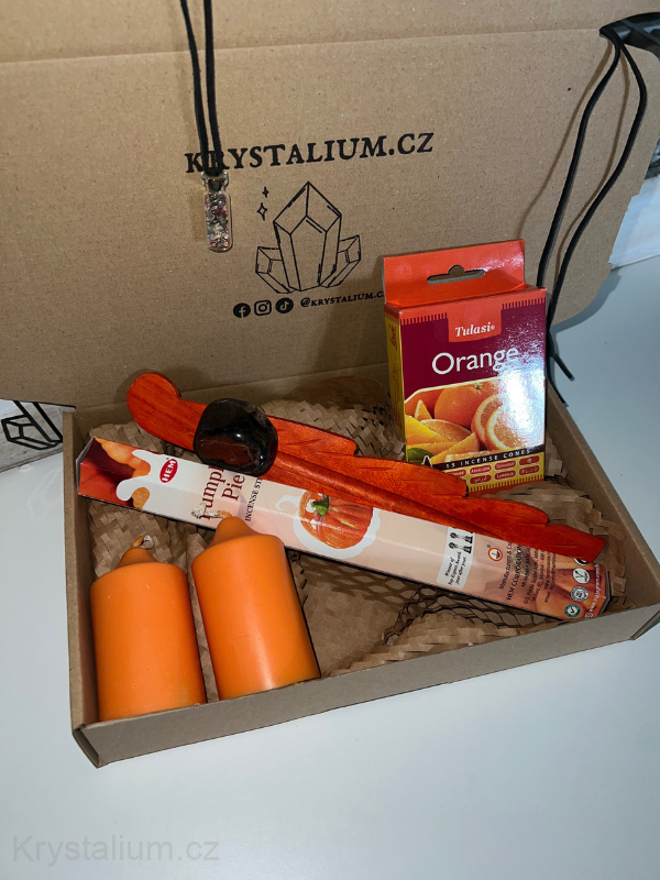 BOX HALLOWEEN svíčkový