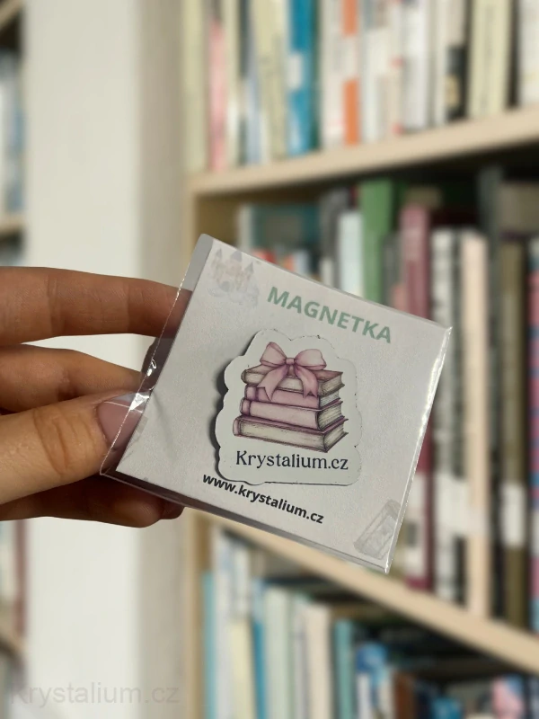 Magnetka RŮŽOVÉ KNIHY