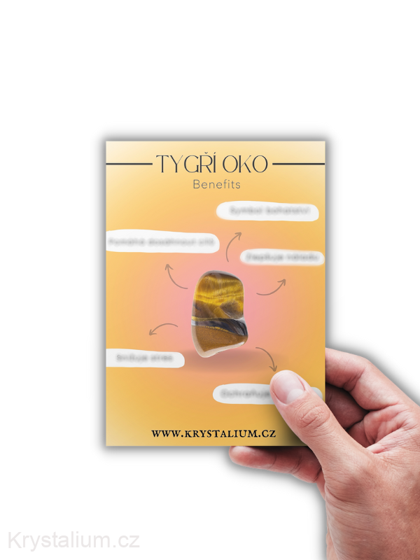 Kartička TYGŘÍ OKO