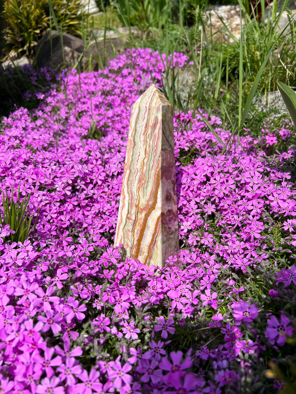 Onyx obelisk MAXI 25cm