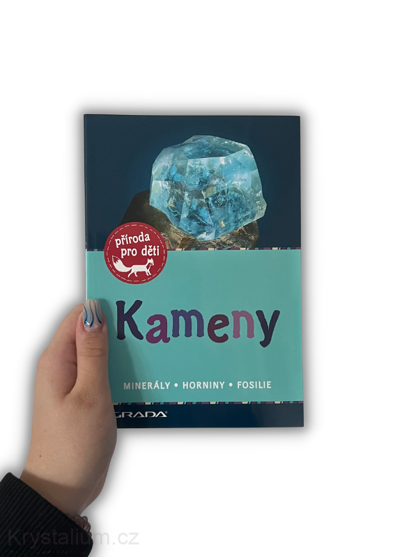 Knížka KAMENY Mierály, Horniny, Fosilie