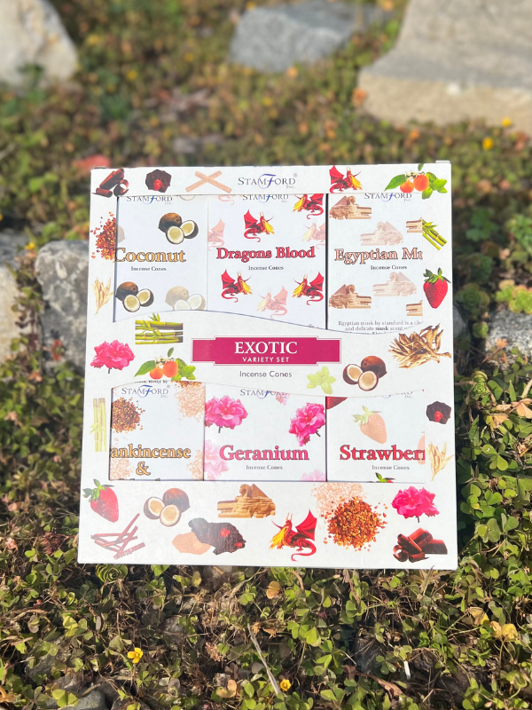 SADA Vonné Kužele EXOTIC (12 Balení kuželů)