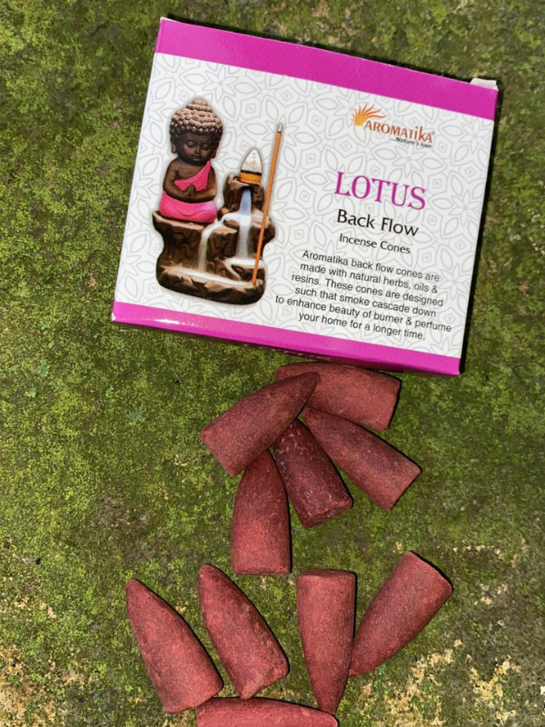 Vonné Kužele Tekoucí Dým LOTUS