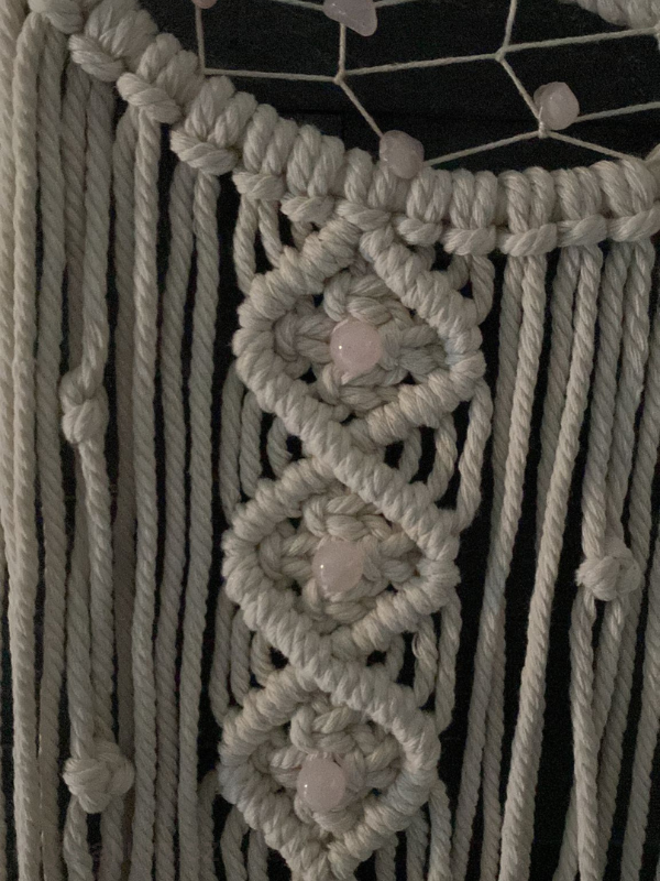 Macrame měsíc s Růženíny