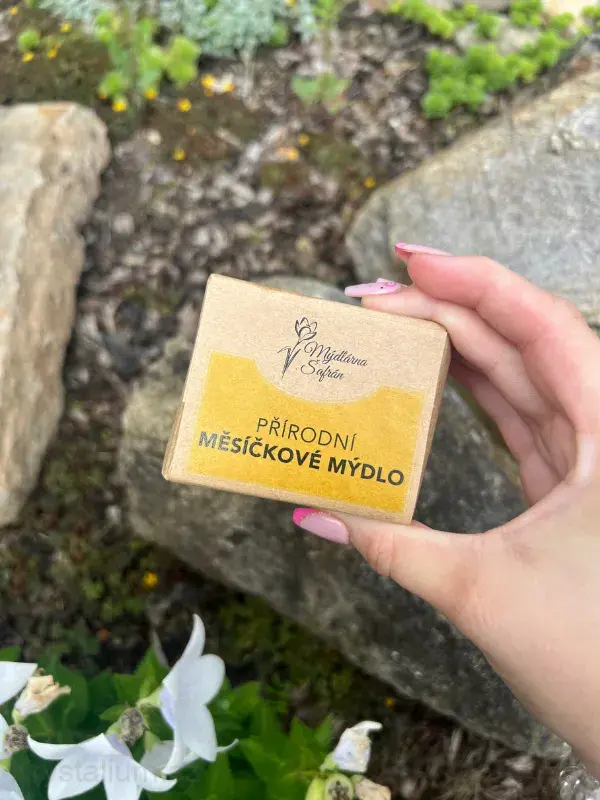 Přírodní měsíčkové mýdlo