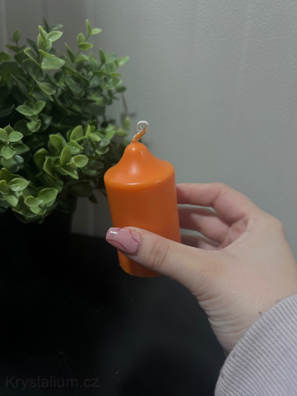 Sojová Svíčka SVÍCEN oranžová