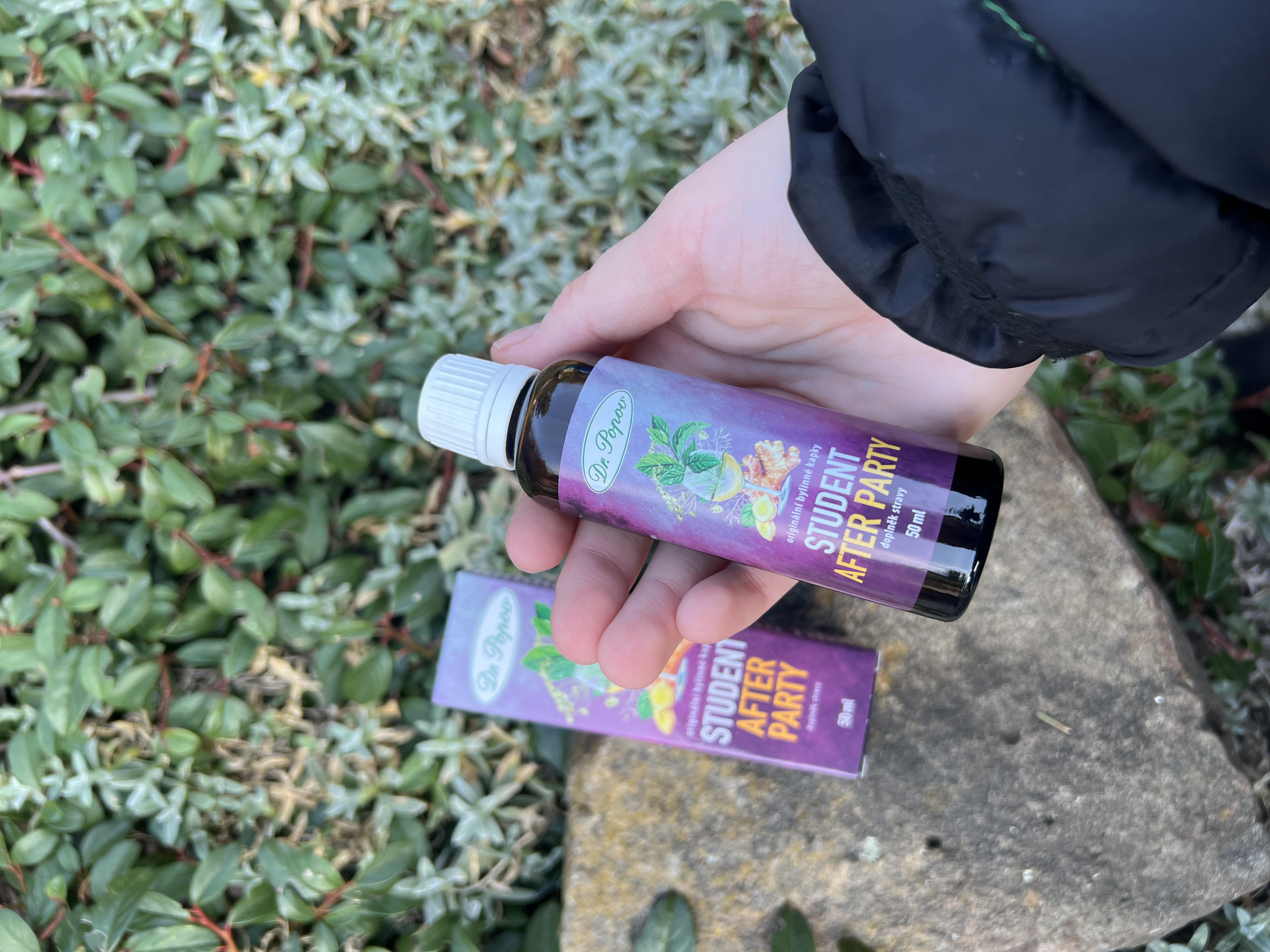STUDENT After party, bylinné kapky, 50 ml