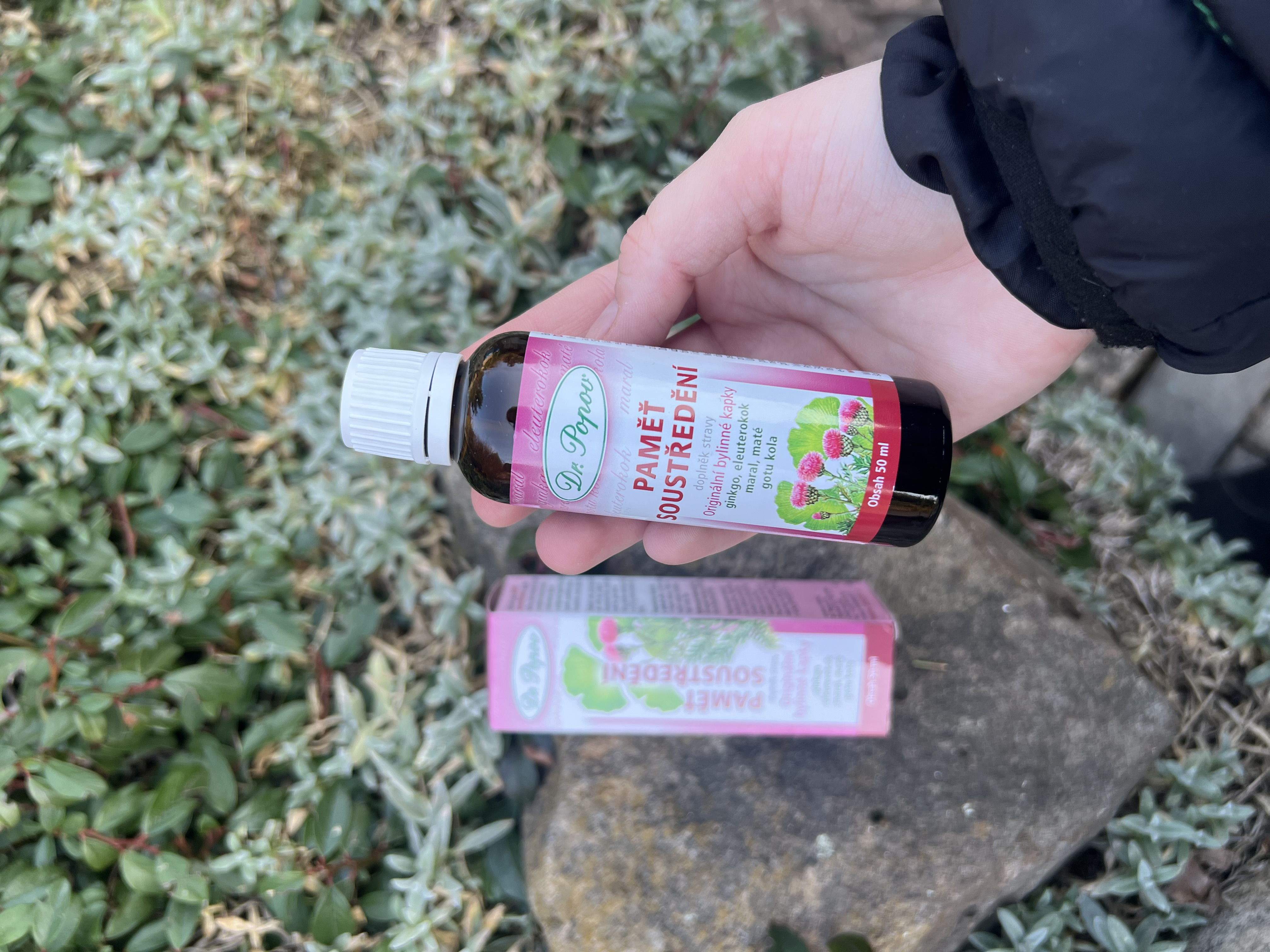 Paměť – soustředění, originální bylinné kapky, 50 ml