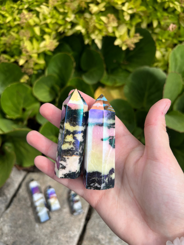 JASPIS zebra S AUROU obelisk 