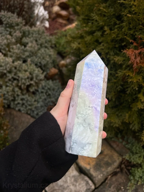 MAXI MAGNEZIT obelisk s aurou konkrétní kus č.2