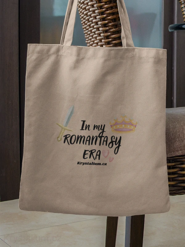 IN MY ROMANTASY ERA plátěná taška NATURAL