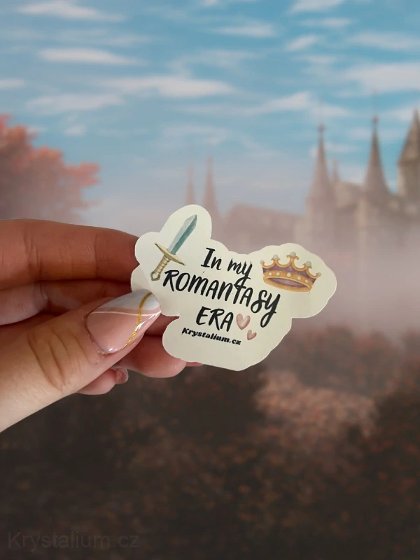 FANTASY Samolepka IN MY ROMANTASY ERA
