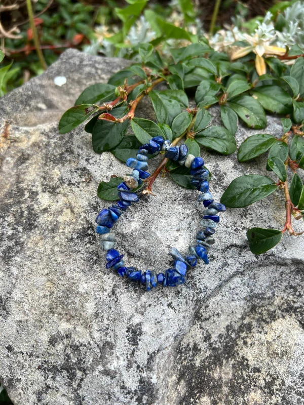 LAPIS LAZULI náramek sekaný