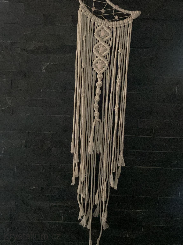 Macrame měsíc s Růženíny